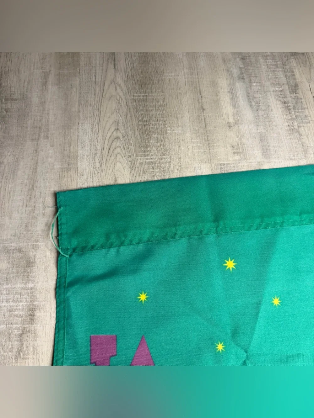 Vintage Snoopy and Woodstock The Great Pumpkin Two Sided Hanging Flag Large